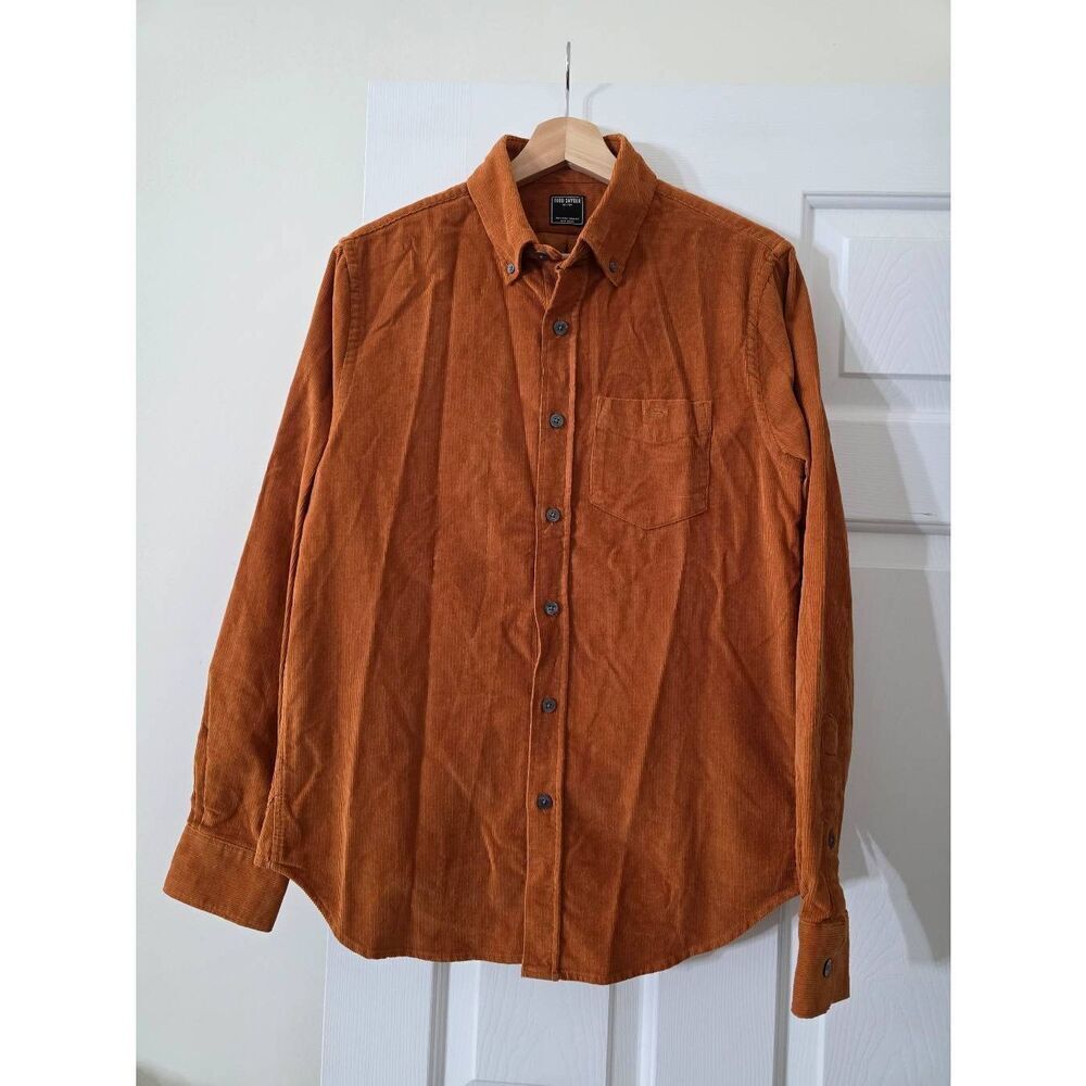 Todd Snyder Corduroy Shirt, Brown M